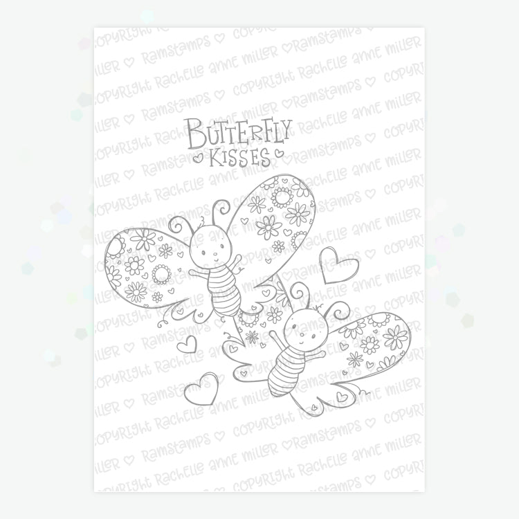 'Love Bugs' Digital Stamp & Paper Set