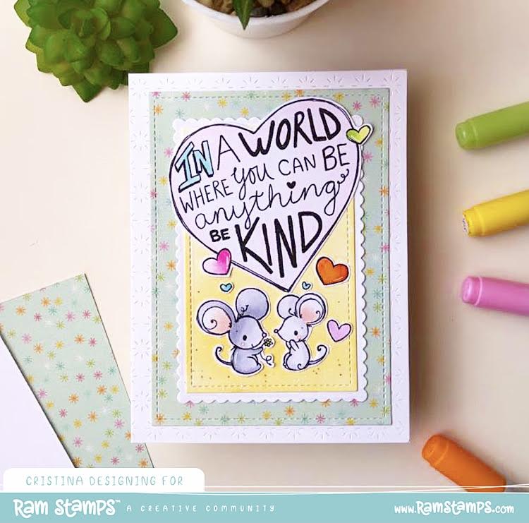 'Be Kind' Digital Stamp