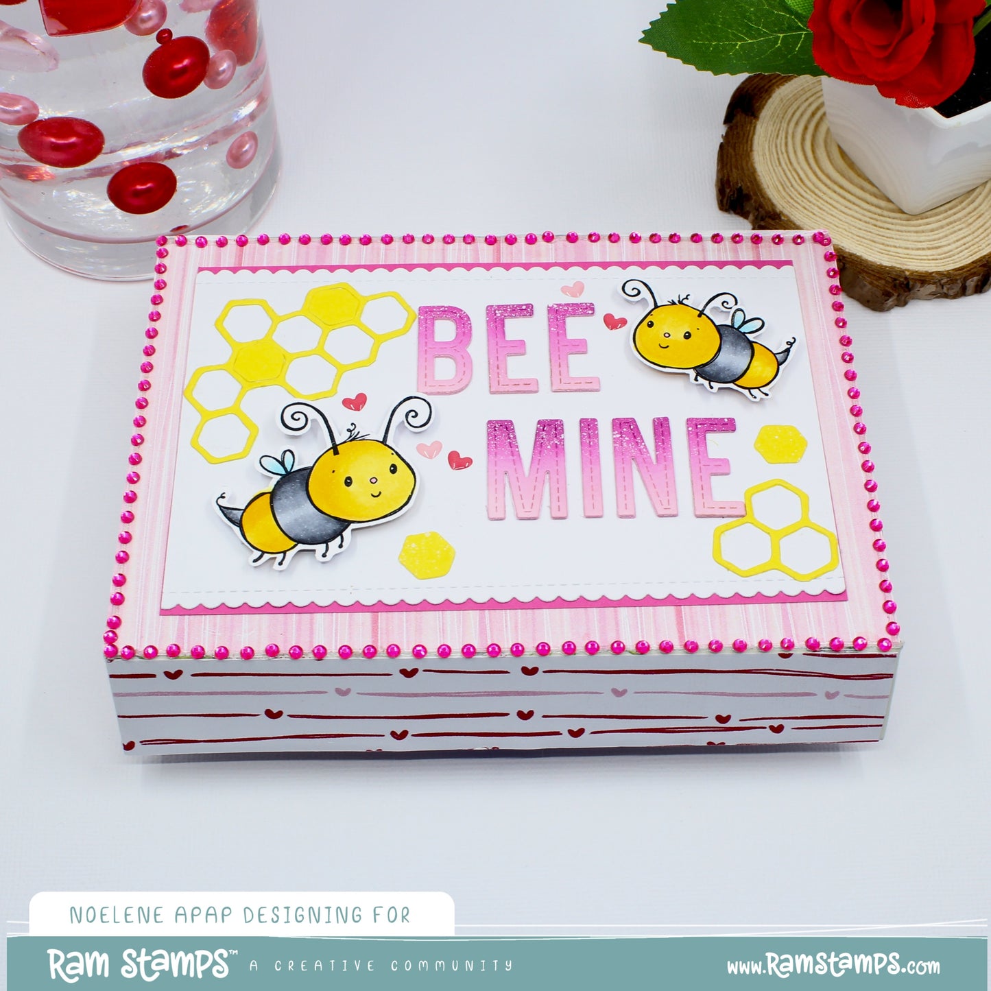 'Bee Mine' Digital Stamp