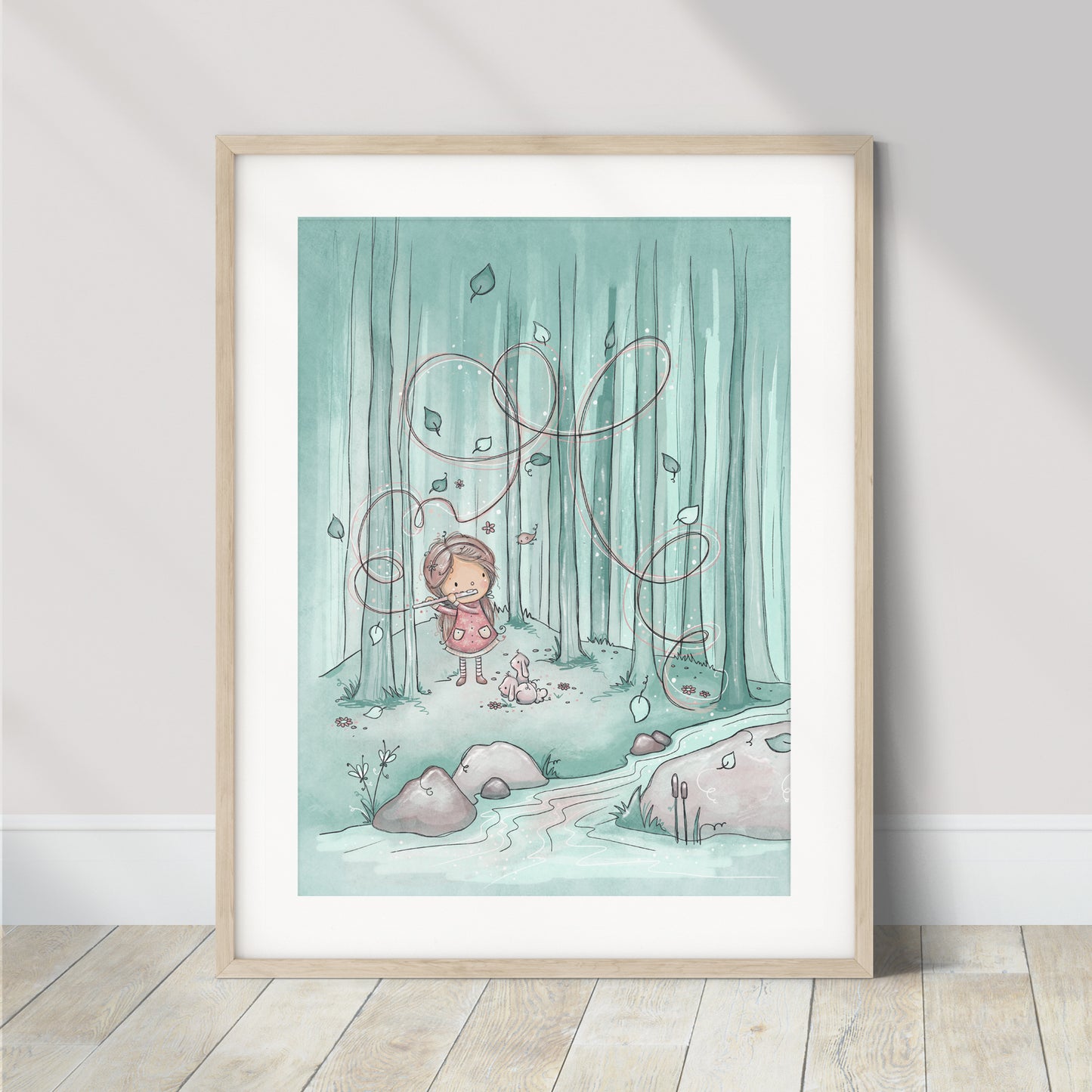 'Forest Sounds' Wall Art Print