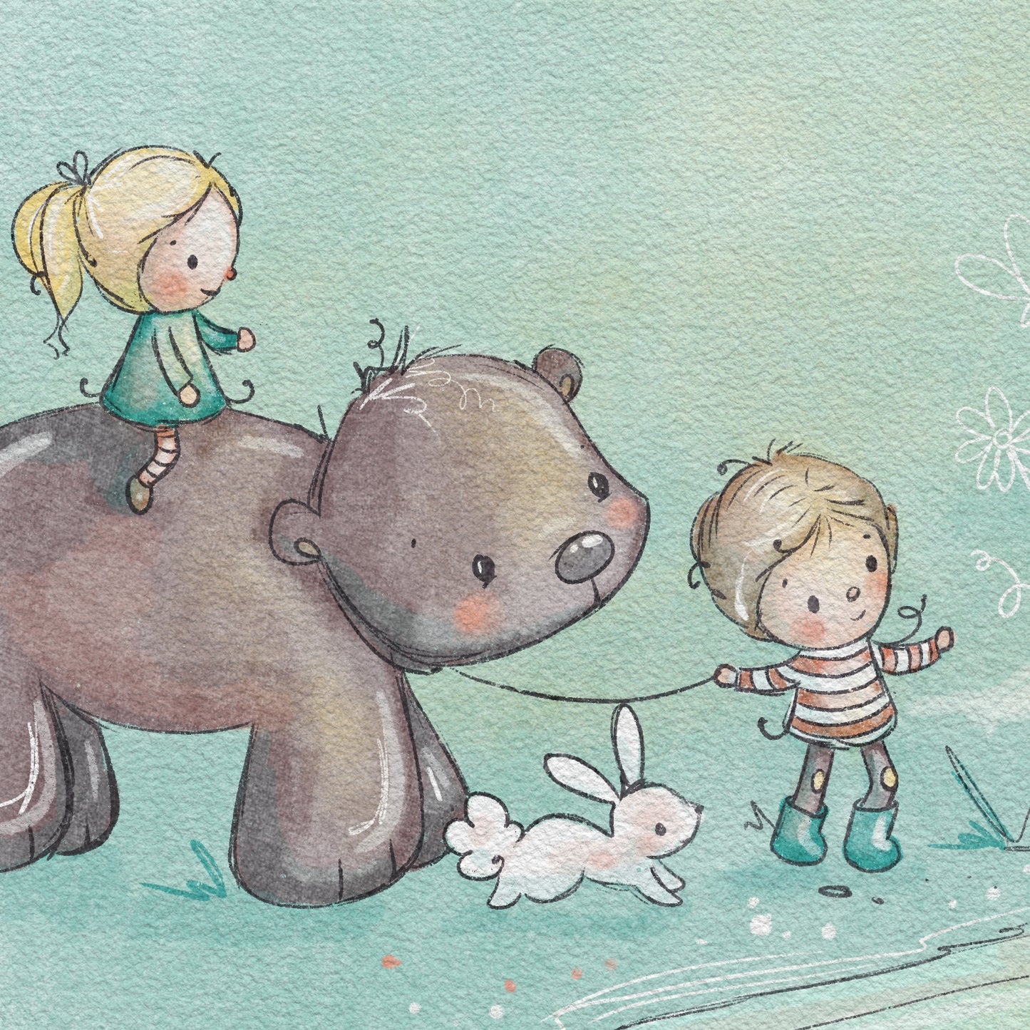 'Forest Adventure' Children's Wall Art Print