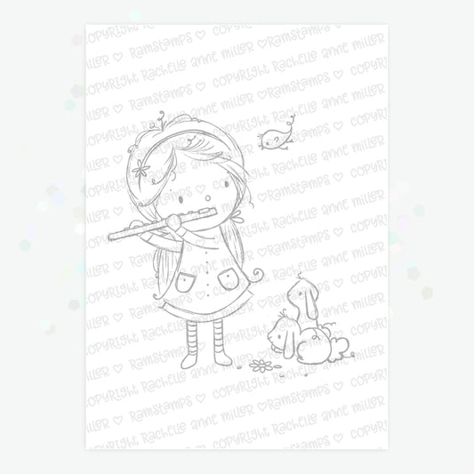 'Forest Sounds' Digital Stamp