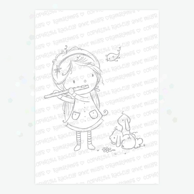 'Forest Sounds' Digital Stamp