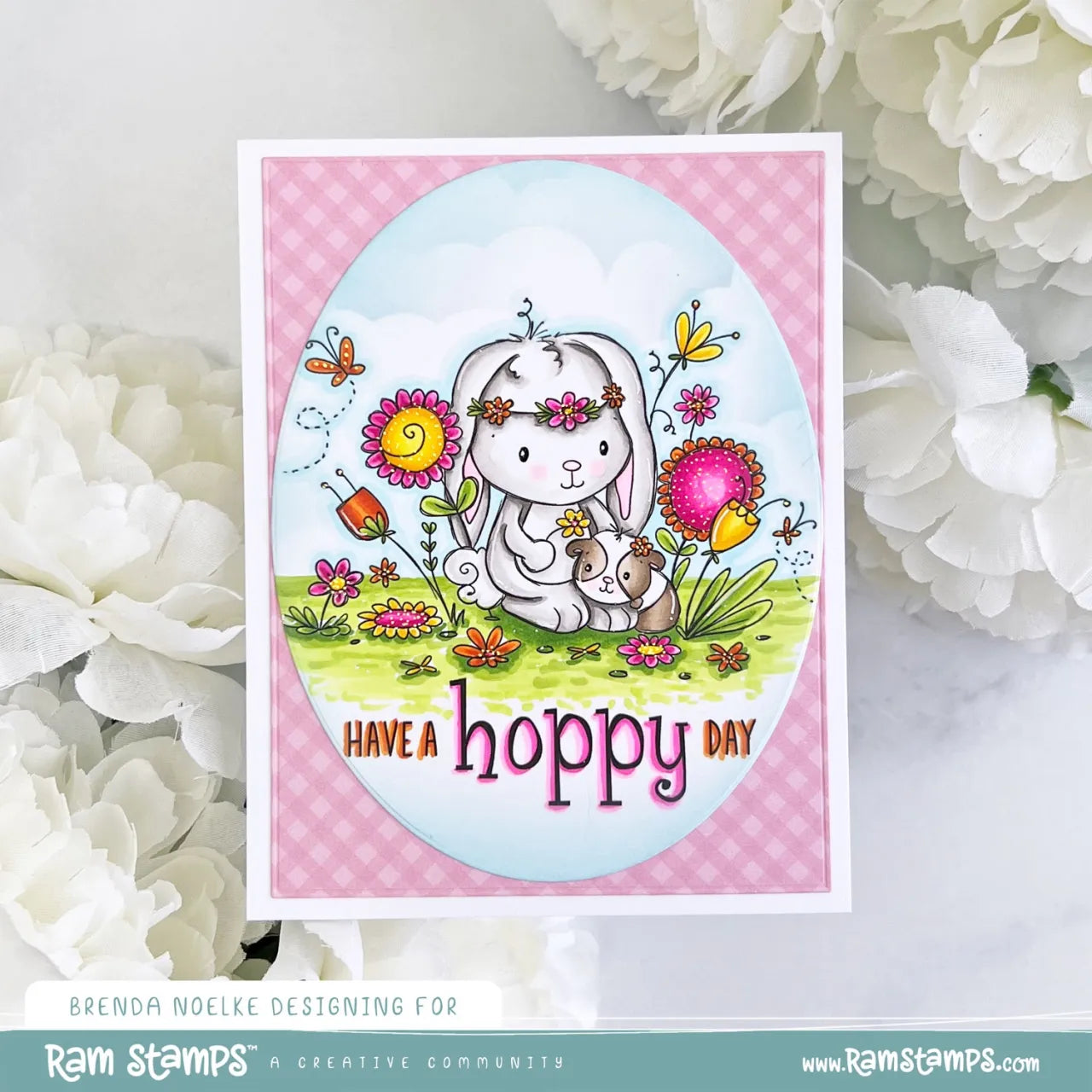 'Bunny & Guinea Collection' 10 Digital Stamps