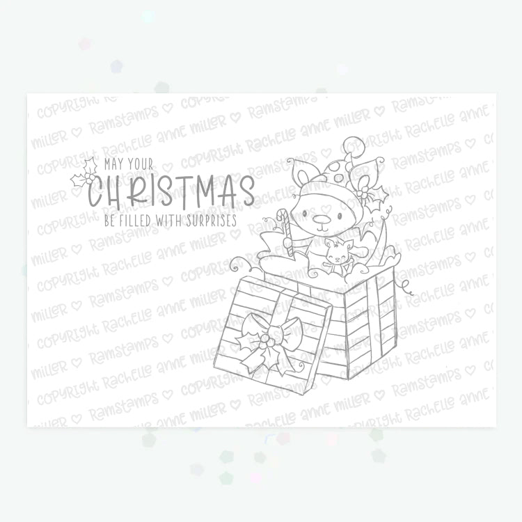 'Aussie Christmas' Digital Stamp & Paper Set