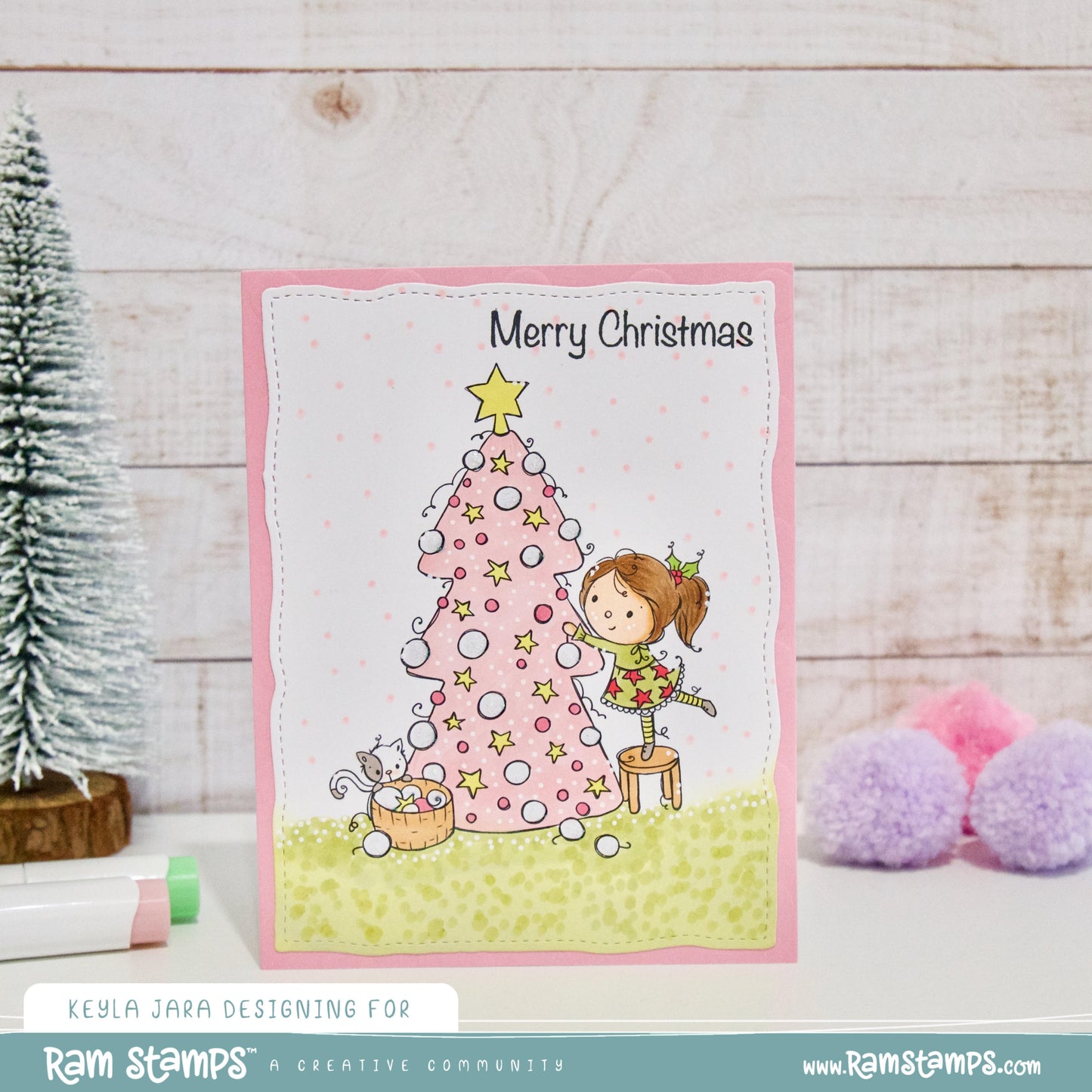 'Oh Christmas Tree' Digital Stamp