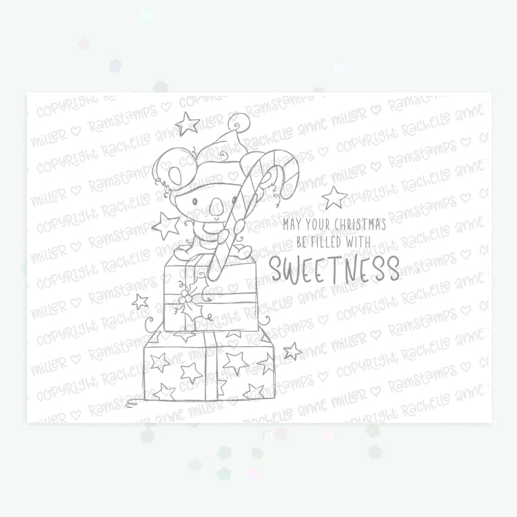 'Aussie Christmas' Digital Stamp & Paper Set