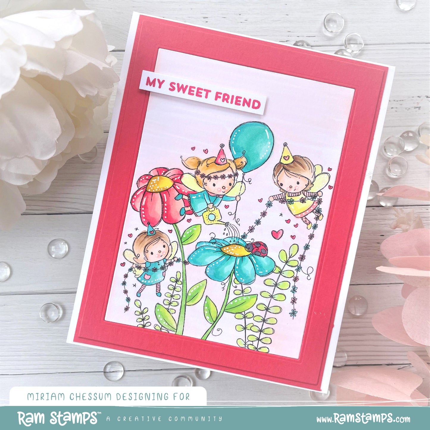 'Fairy Party' Digital Stamp