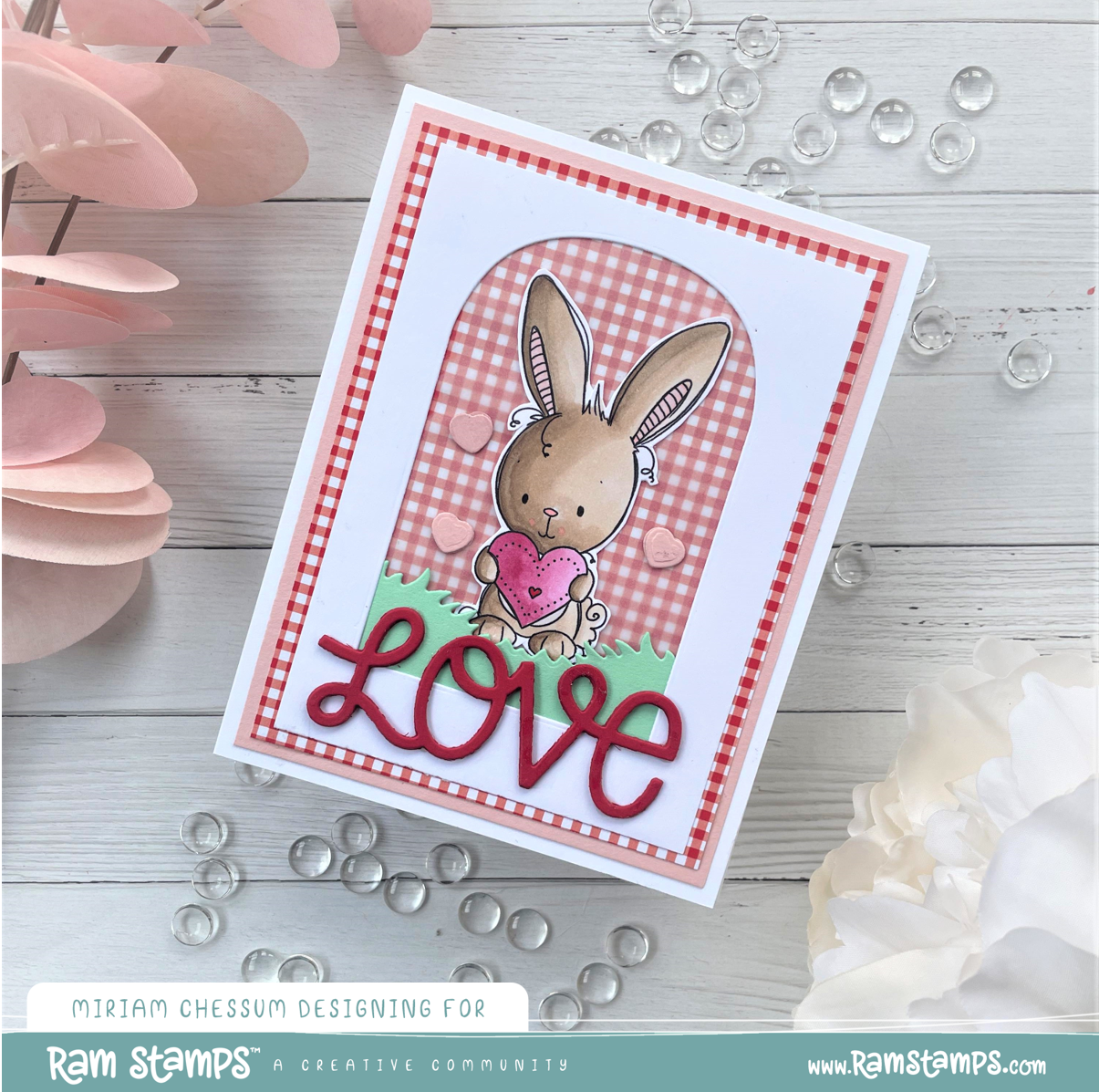 'Bunny Love' Digital Stamp