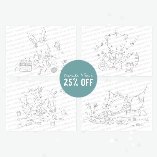 'Creative Cuties' Digital Stamp Set