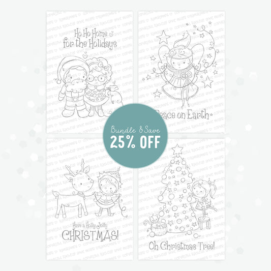 'Holly Jolly Christmas' Digital Stamp Set