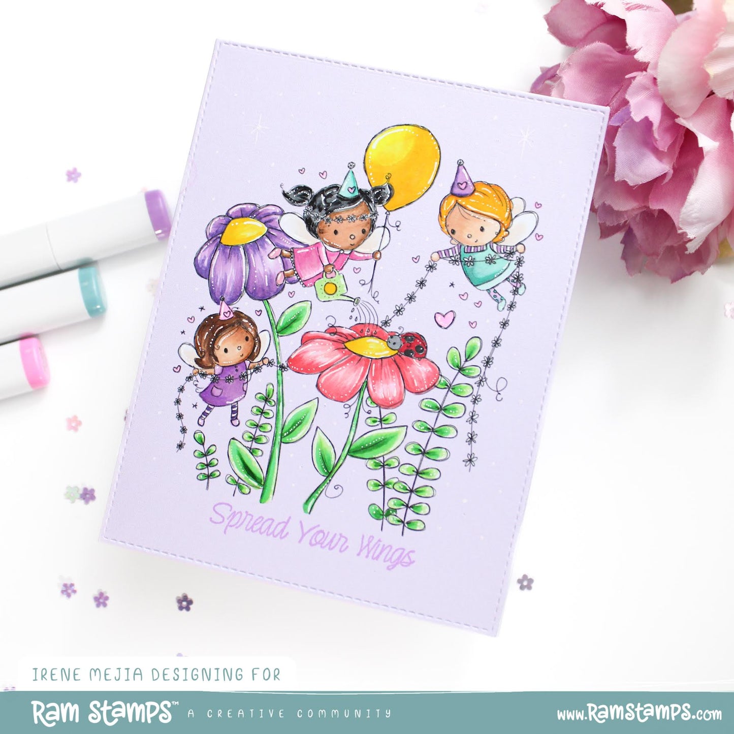 'Fairy Party' Digital Stamp