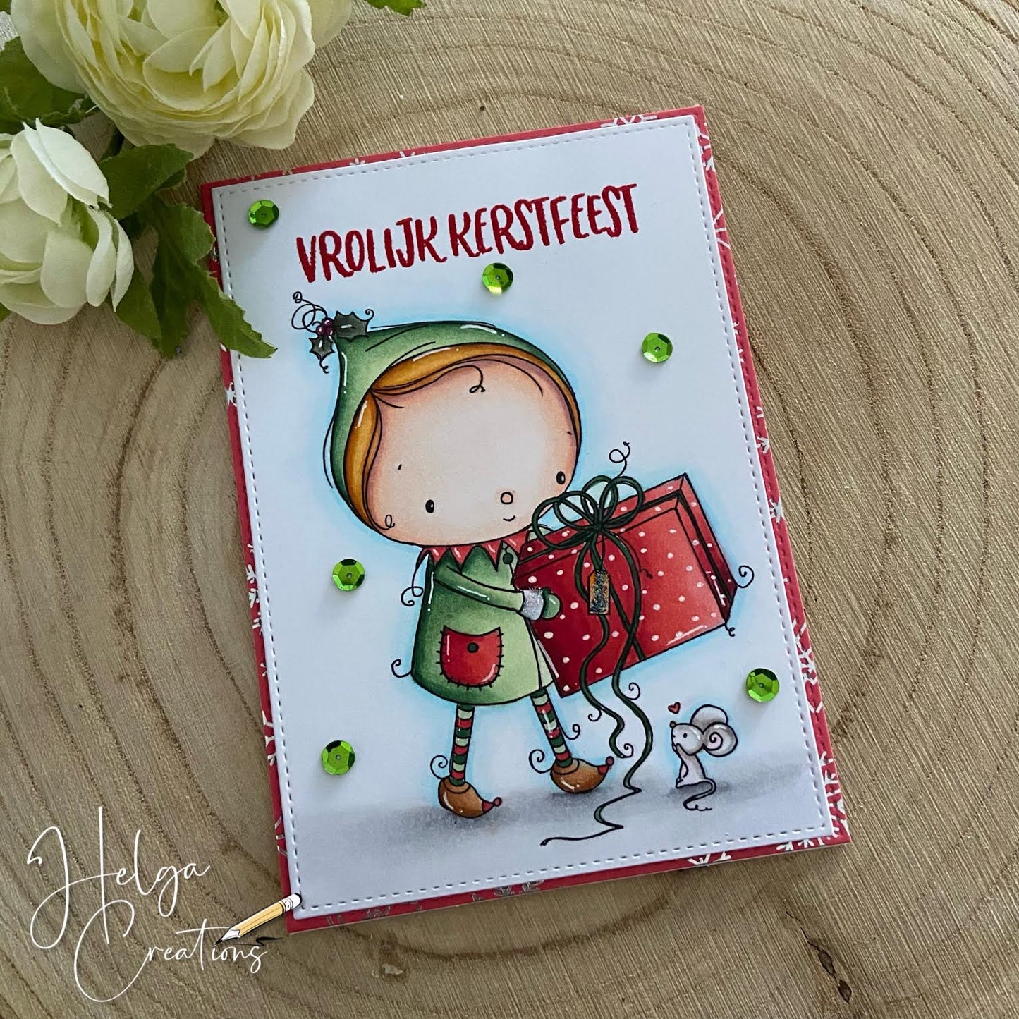 'Little Elf' Digital Stamp