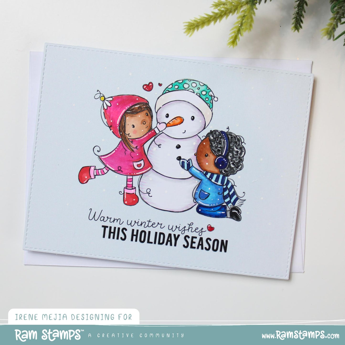 'Do You Want to Build a Snowman?' Digital Stamp