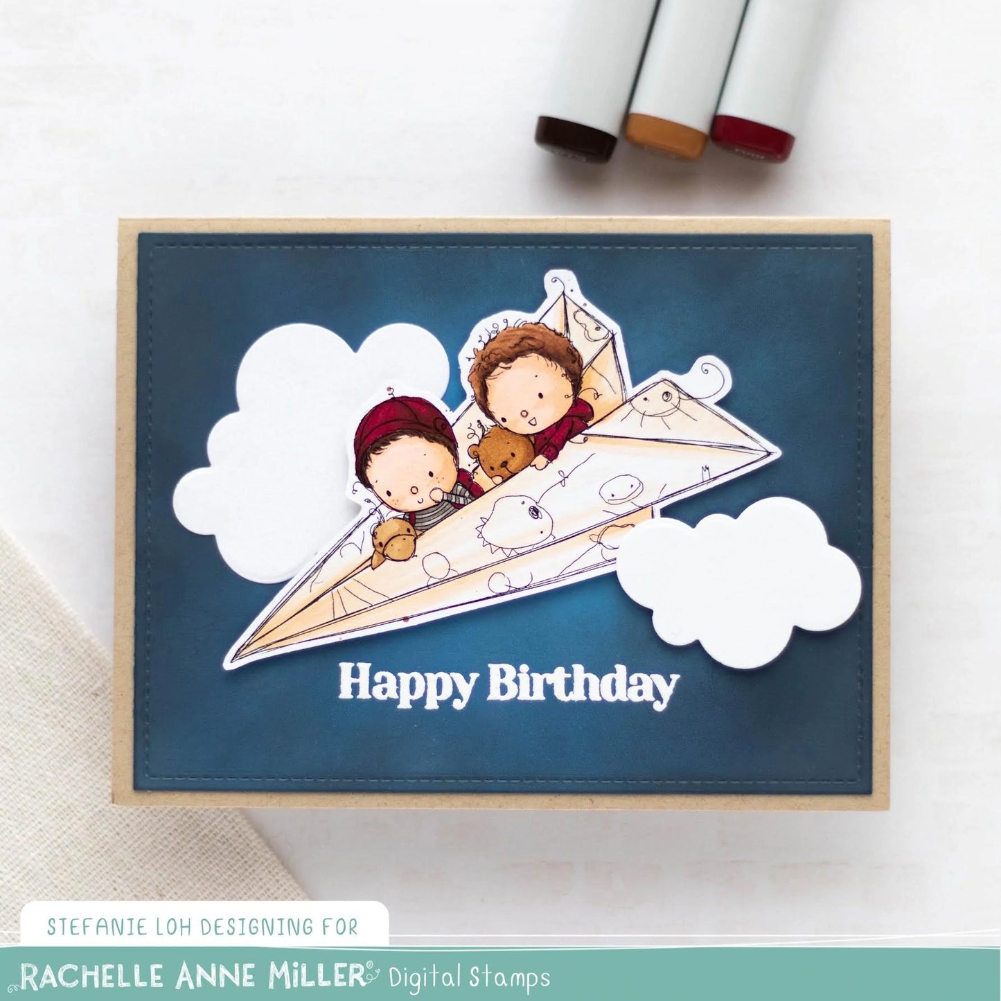 'Boys Bestsellers' Digital Stamp Set (12 Stamps)