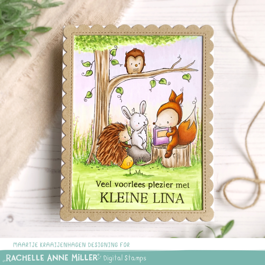 'Storytime' Digital Stamp