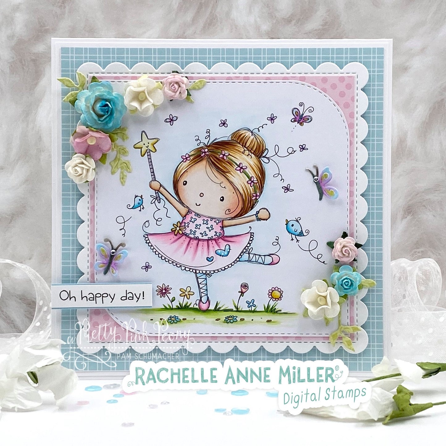 'Ballerina Princess' Digital Stamp