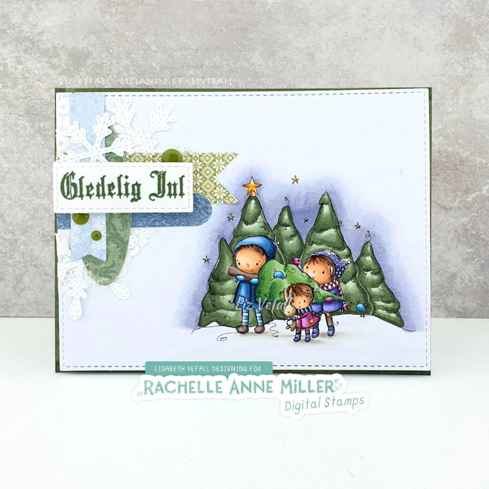 'Christmas Bestsellers' Digital Stamp Set (12 Stamps)
