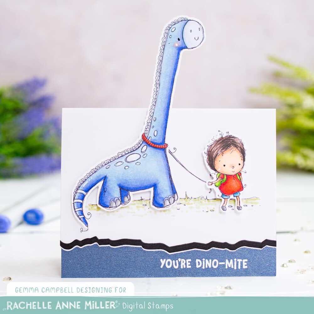 'My Pet Dinosaur' Digital Stamp