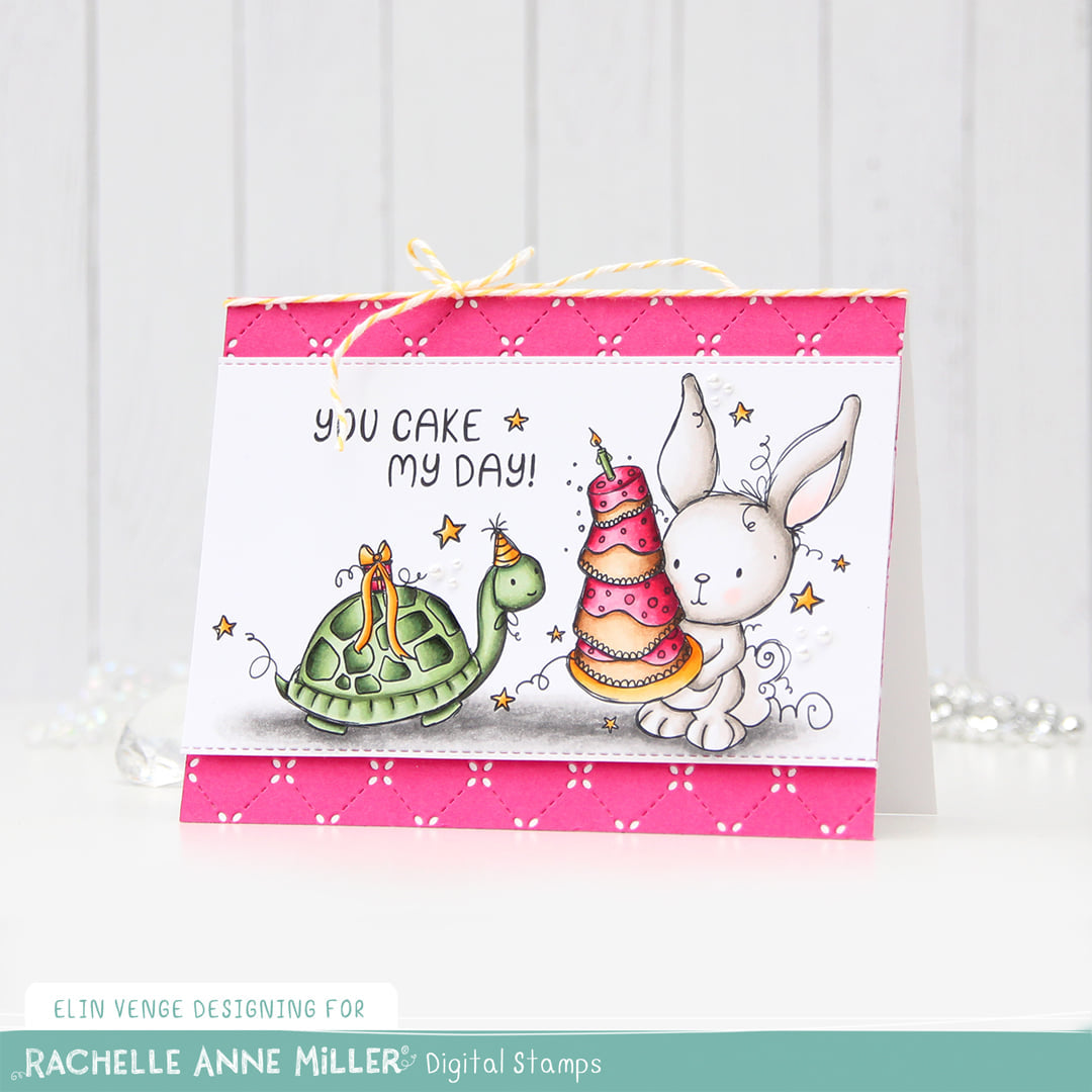 'Birthday Cake' Digital Stamp