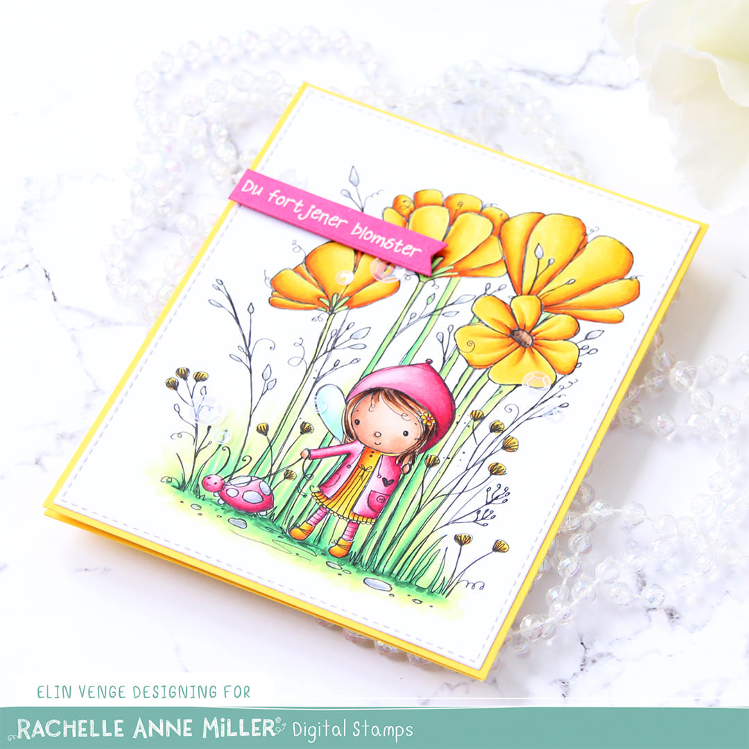 'Little Fairy' Digital Stamp