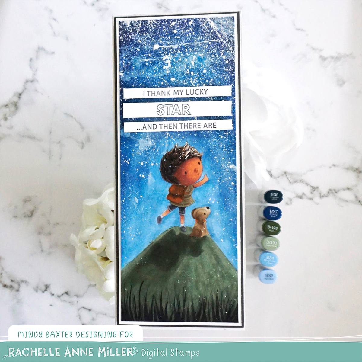 'Make a Wish' Digital Stamp
