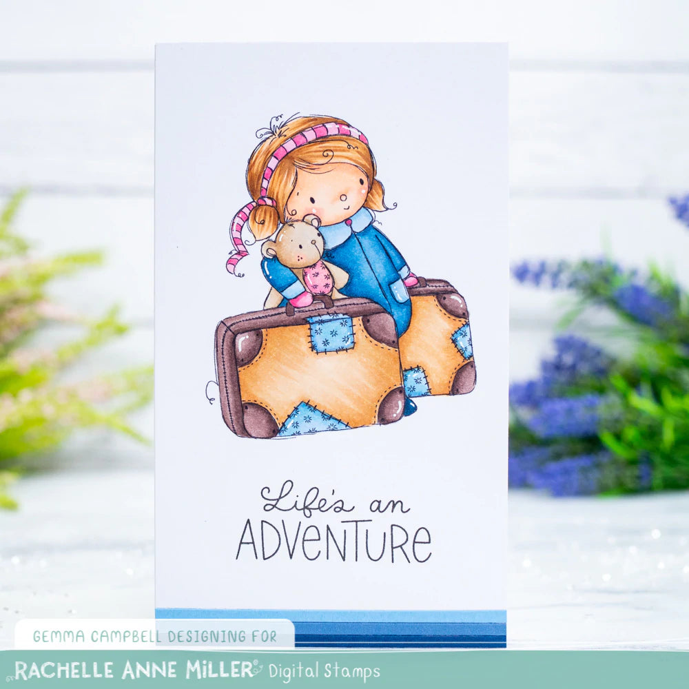 'Sweet Adventures' Digital Stamp Set