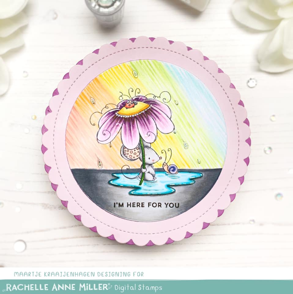 'Friendship Mouse' Digital Stamp