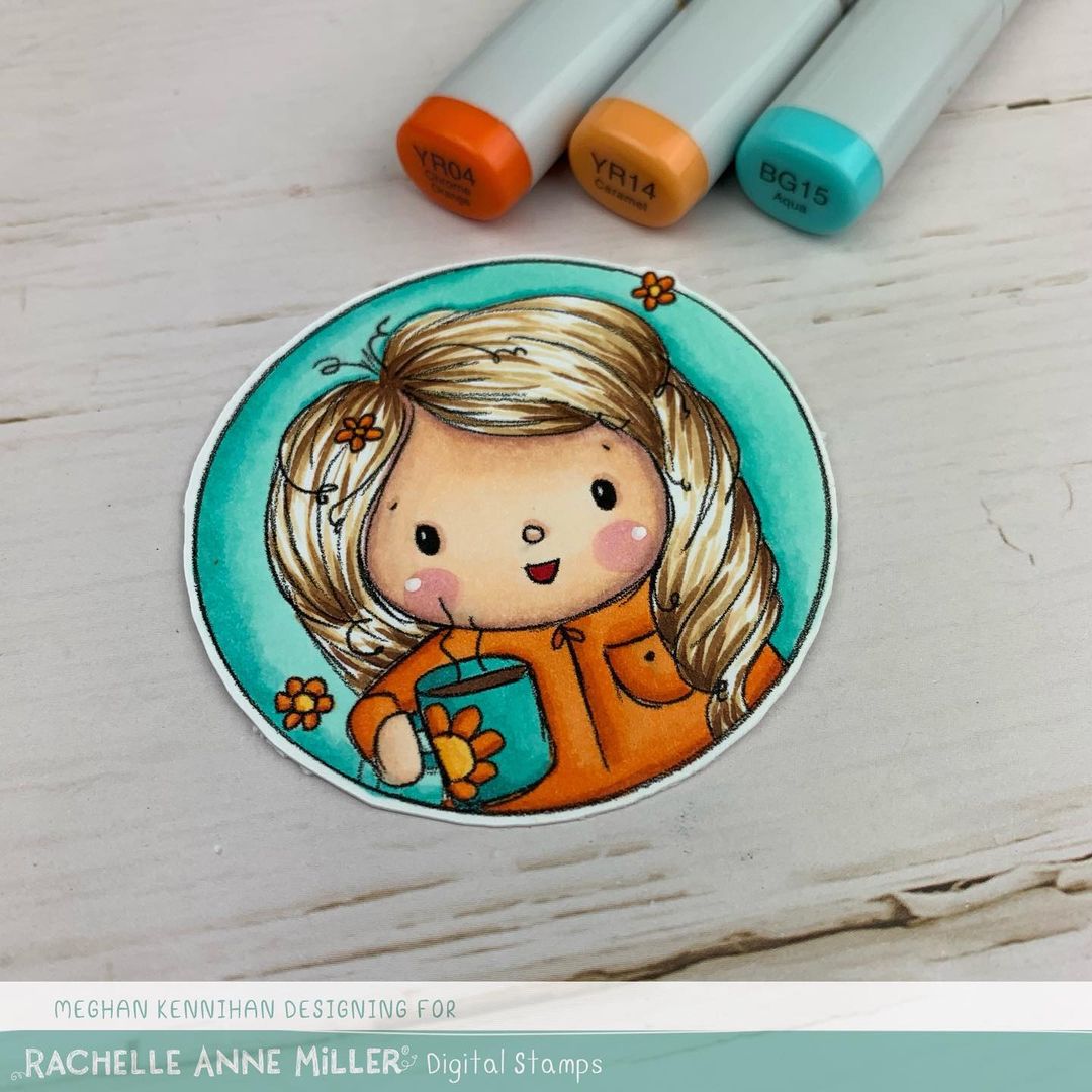'Tammy's Coffee' Profile Digital Stamp