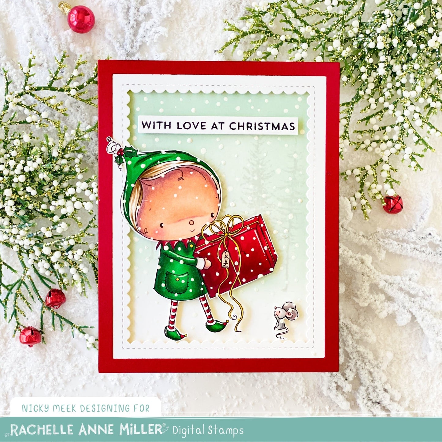 'Little Elf' Digital Stamp