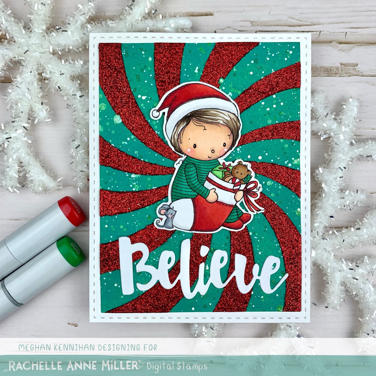 'My Christmas Stocking' Digital Stamp