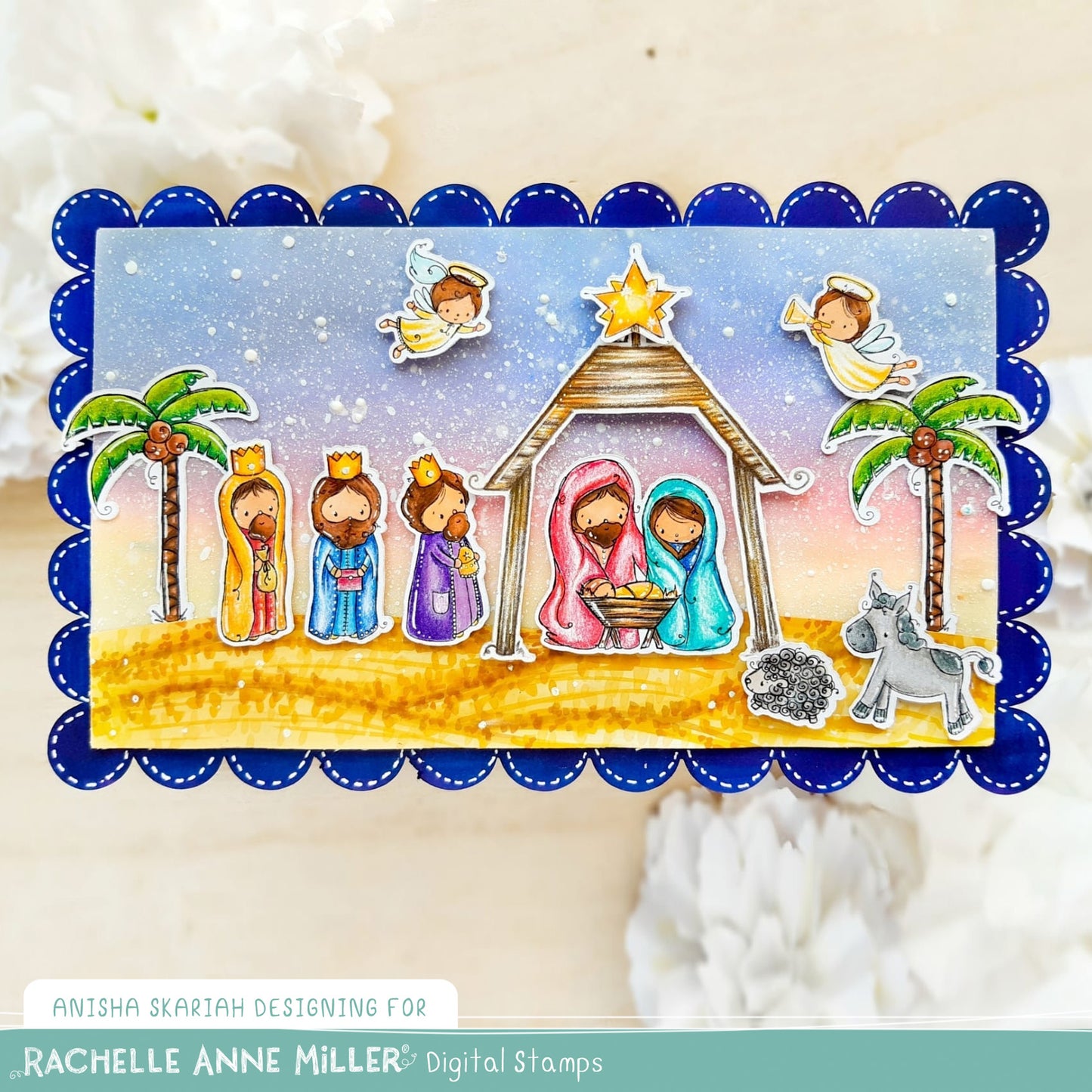 'Nativity' Scene Creator Digital Stamp