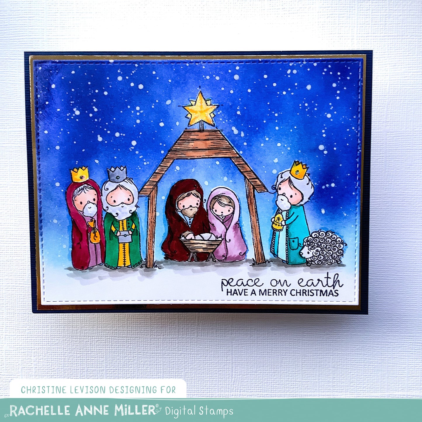 'Nativity'  Scene Creator Digital Stamp