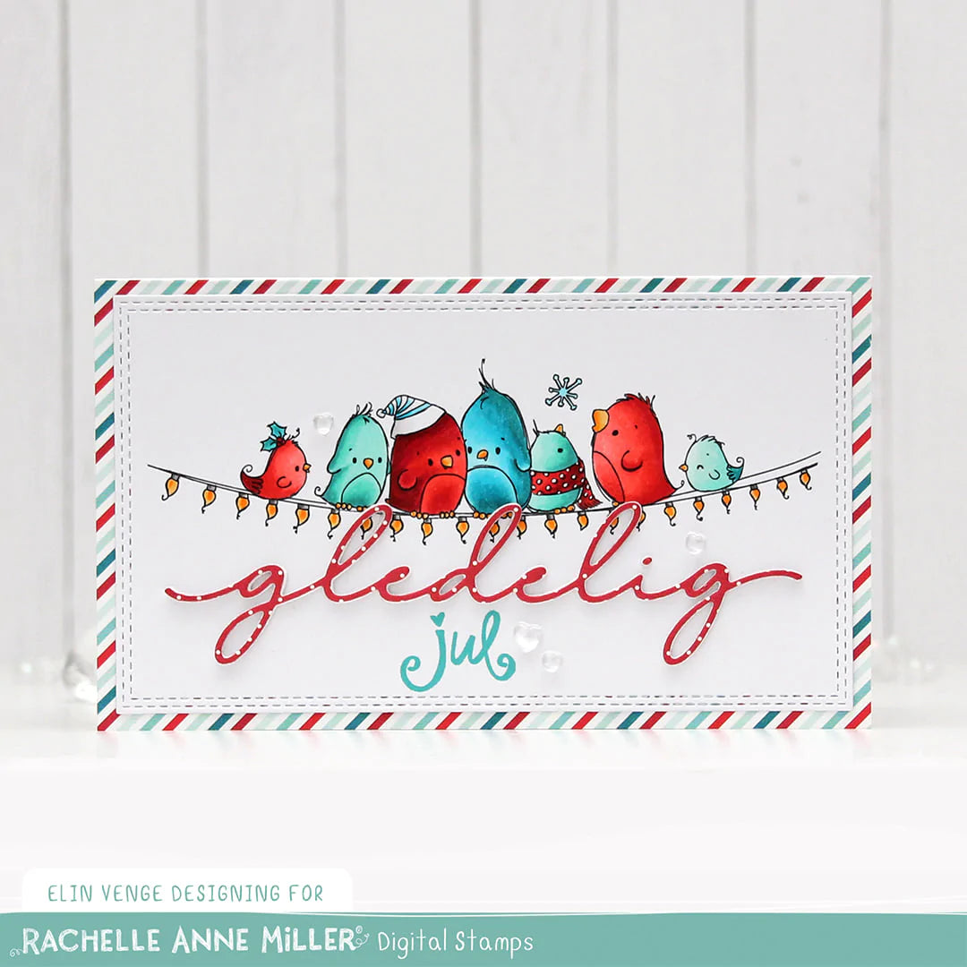 'Christmas in July' Digital Stamp Set