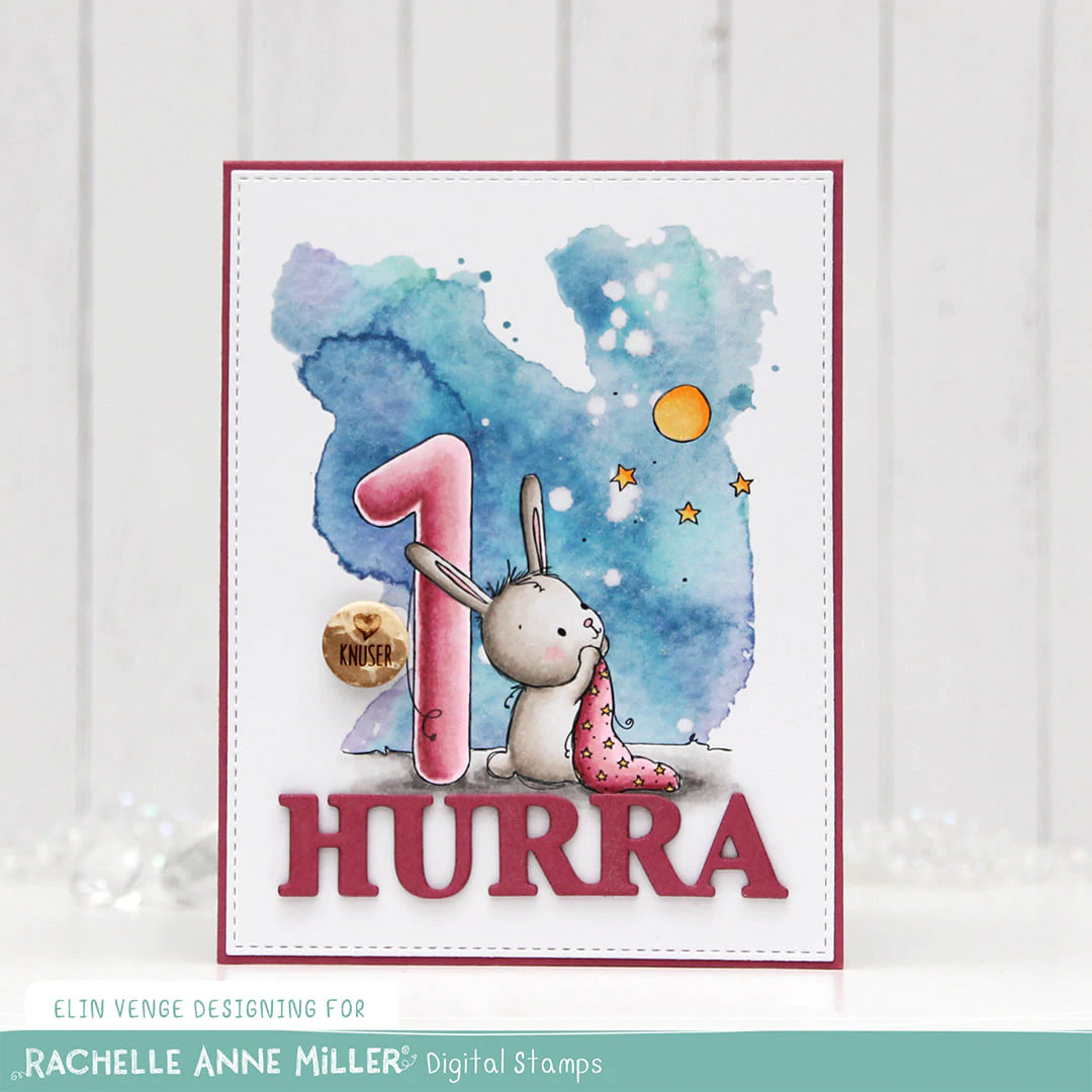 'Animal Number: Full Set' 10 Digital Stamps