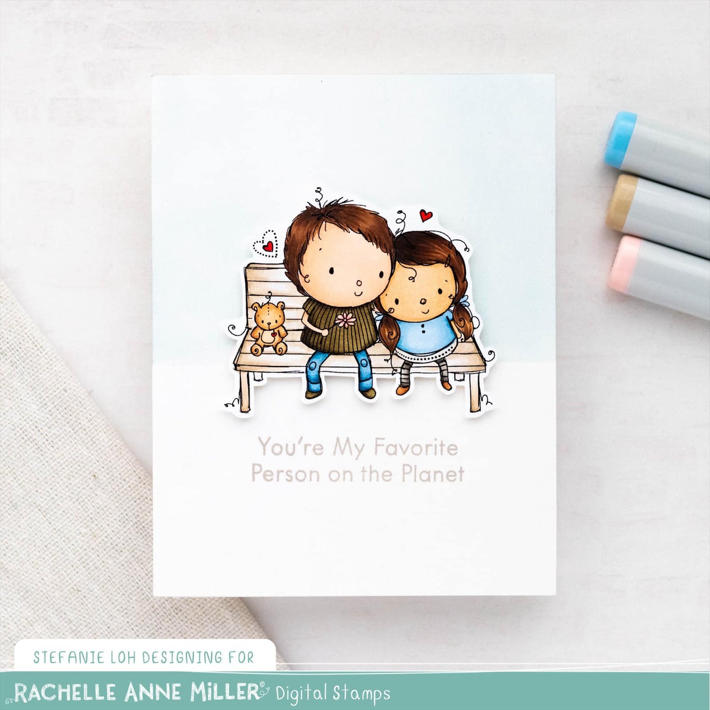 'Young Love' Digital Stamp