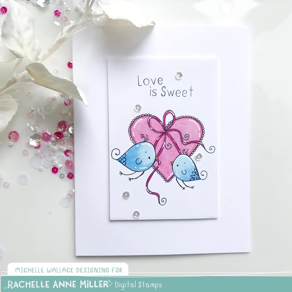 'Just Married: Wedding' Scene Creator Digital Stamp