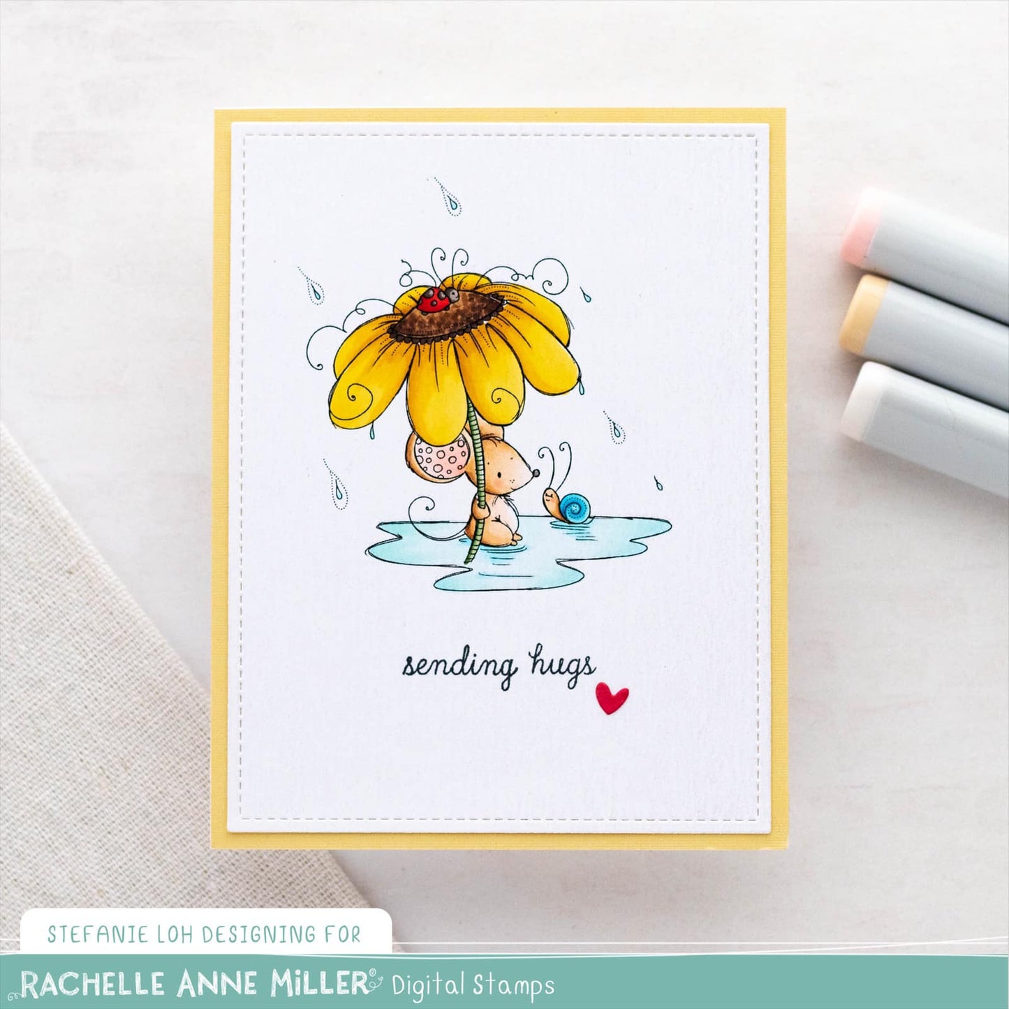 'Friendship Mouse' Digital Stamp