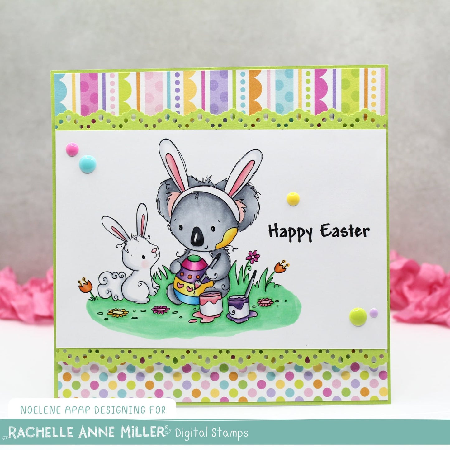 'Koala's Easter' Digital Stamp