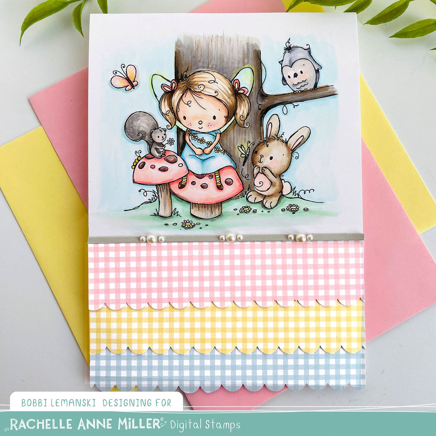 'Woodland Fairy' Digital Stamp