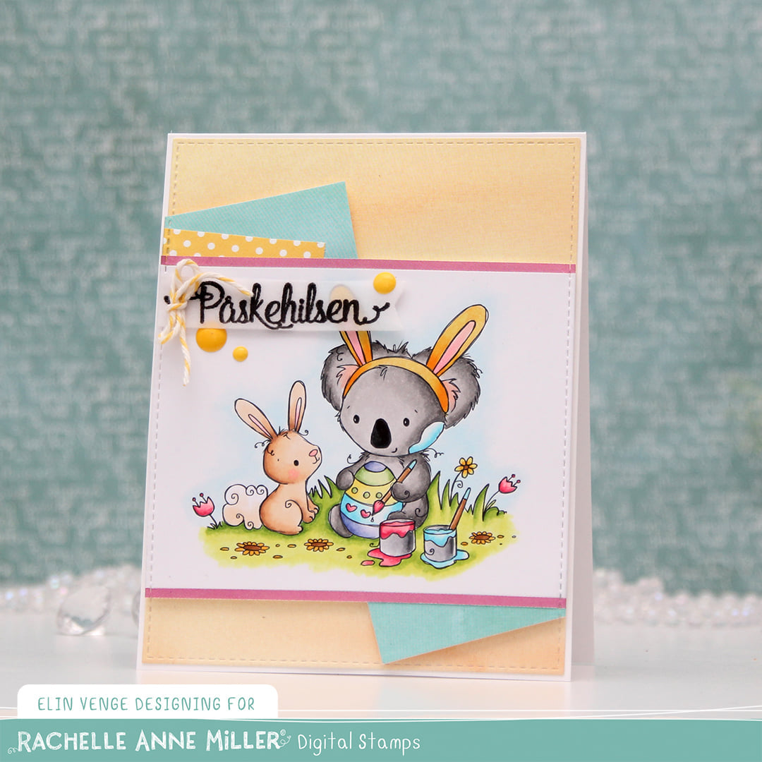 'Koala's Easter' Digital Stamp