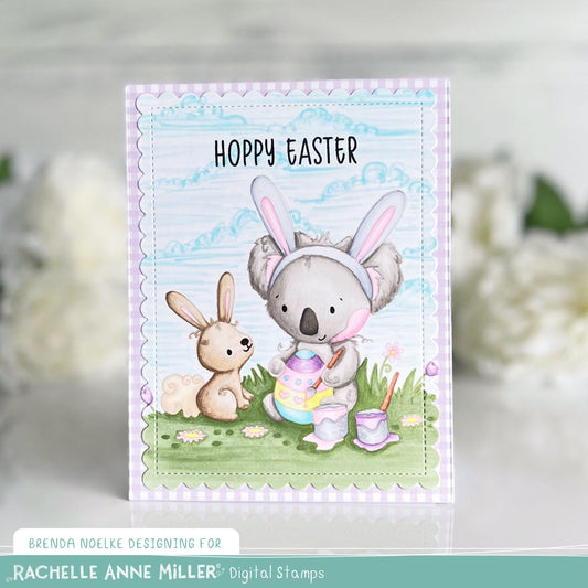 'Koala's Easter' Digital Stamp