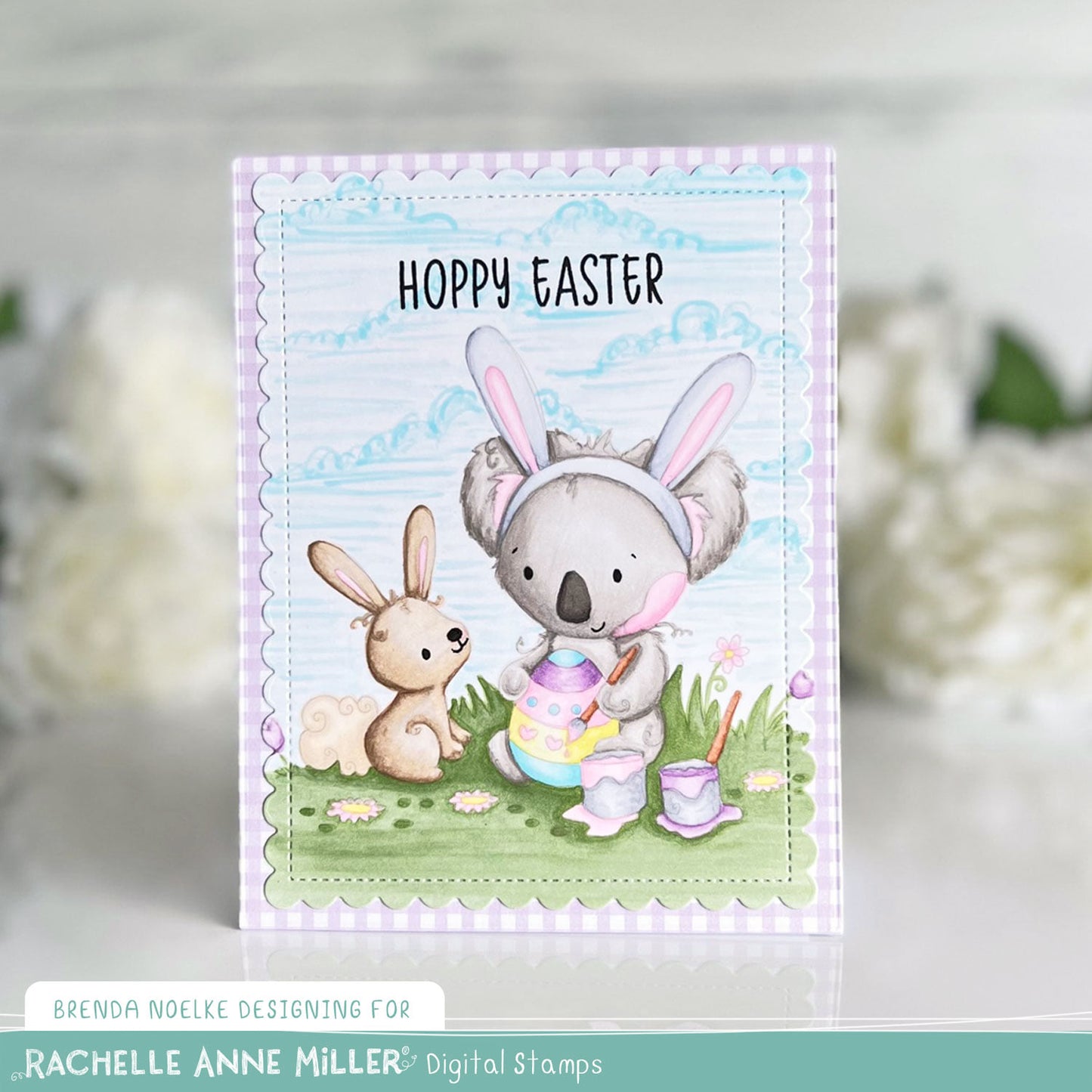 'Koala's Easter' Digital Stamp