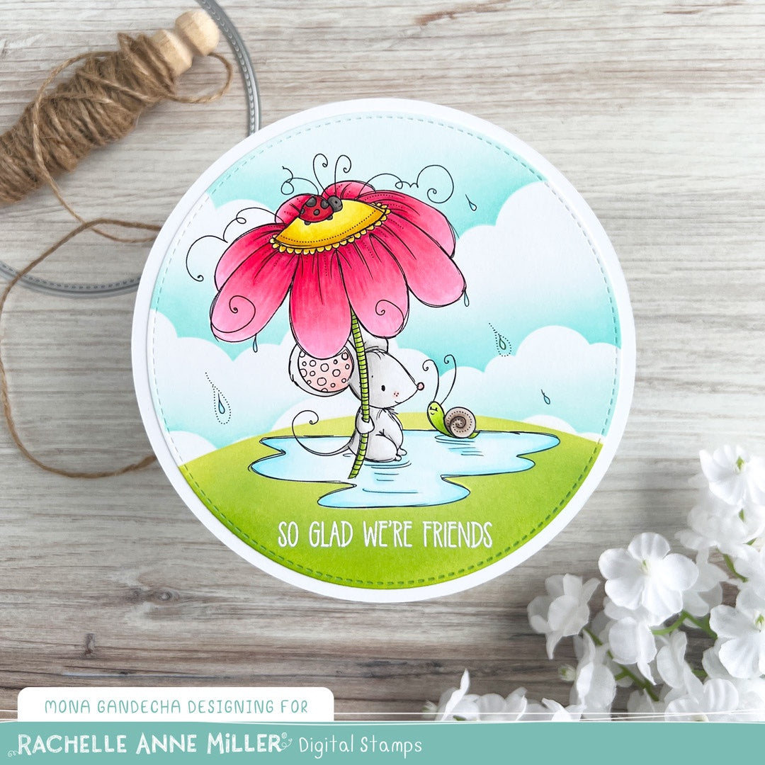 'Friendship Mouse' Digital Stamp