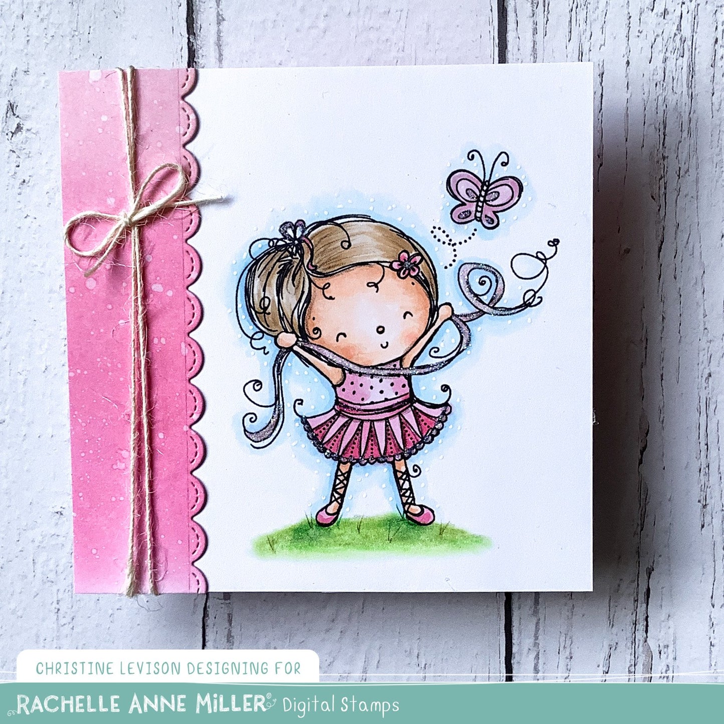 'Ballerina' Digital Stamp