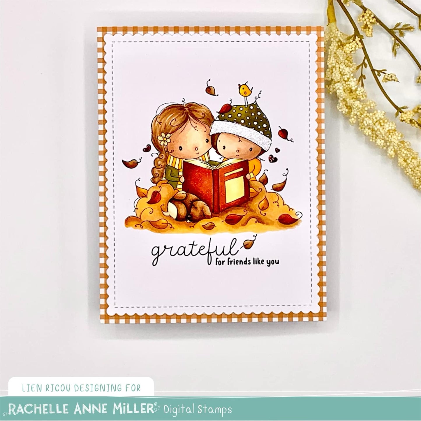 'Autumn Friends' Digital Stamp