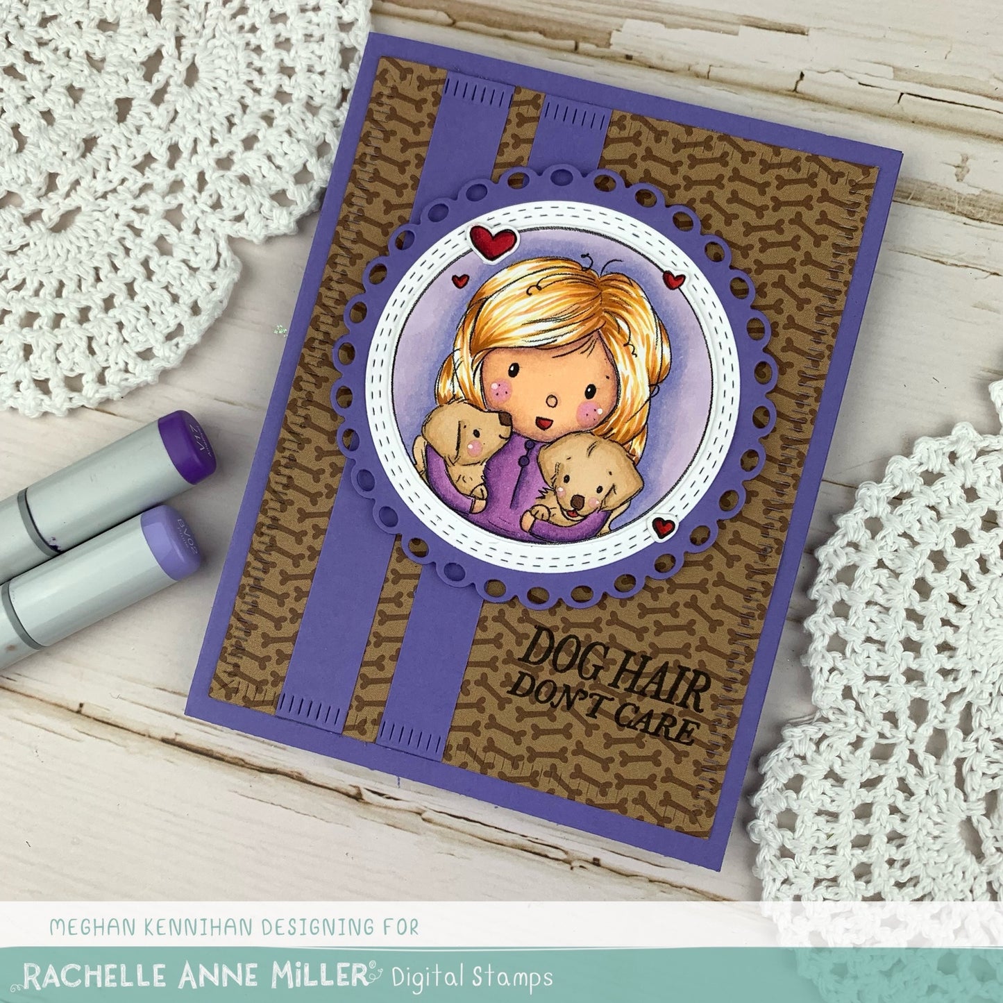 'Brenda's Golden Retrievers' Profile Digital Stamp