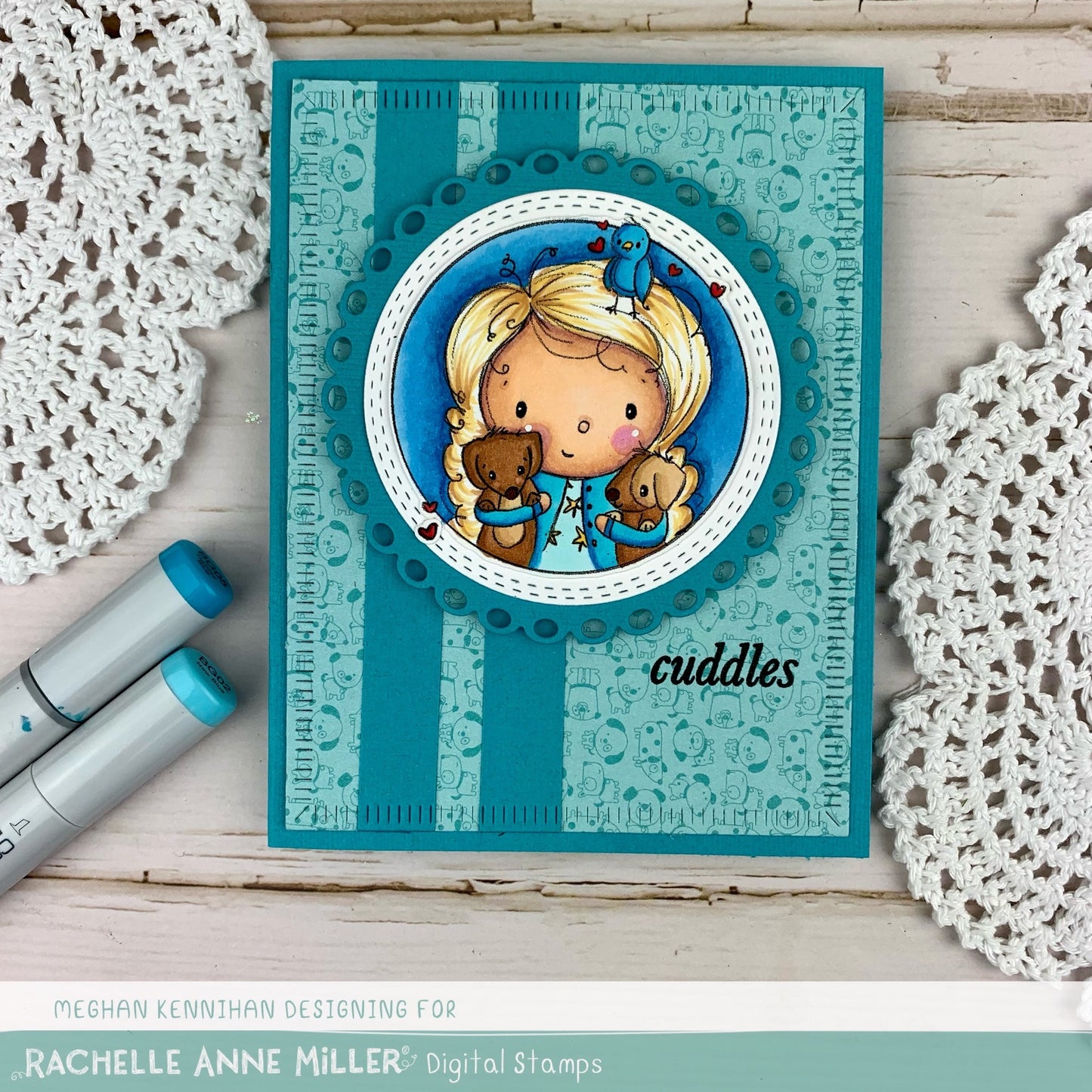 'Animal-Lover Pam' Profile Digital Stamp