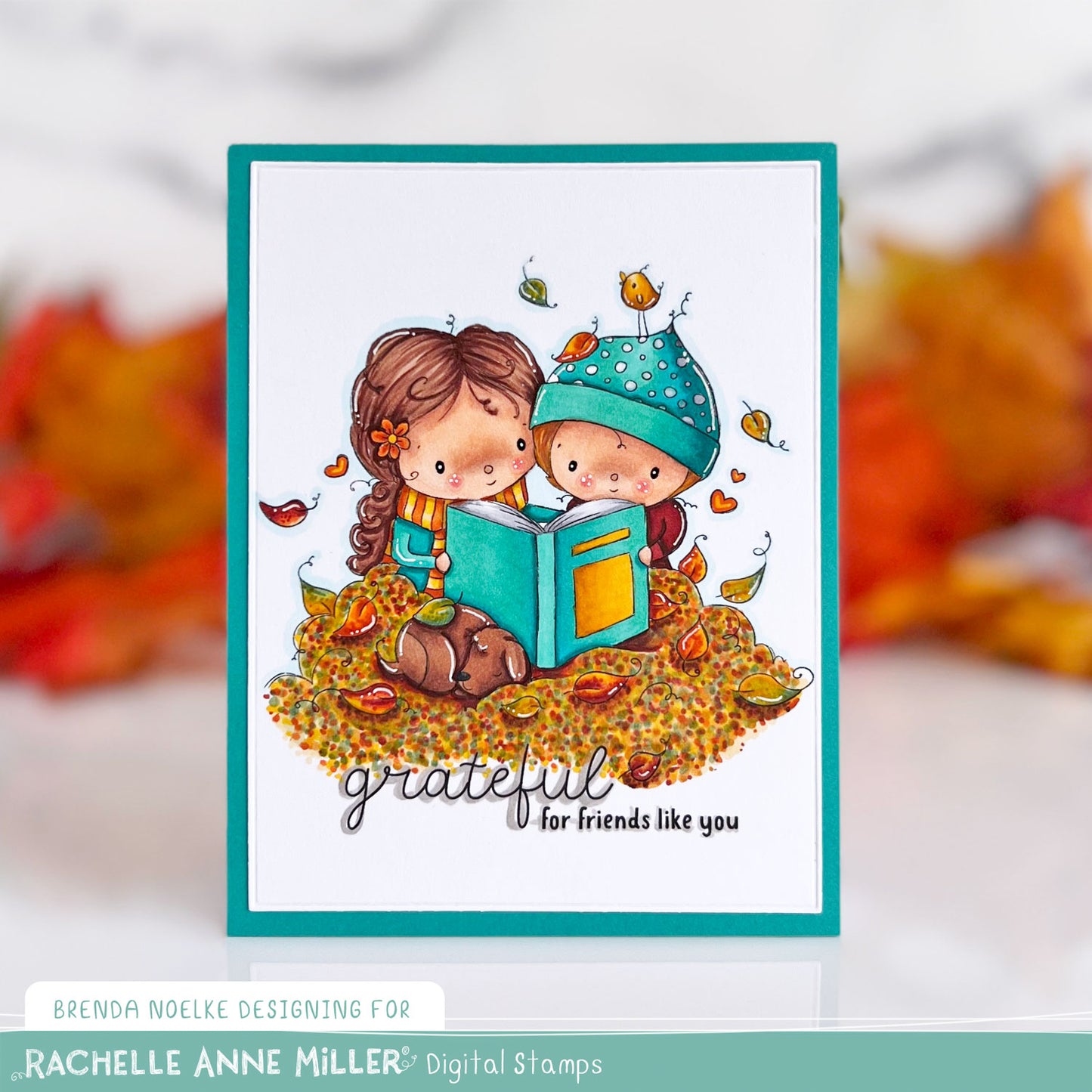 'Autumn Friends' Digital Stamp