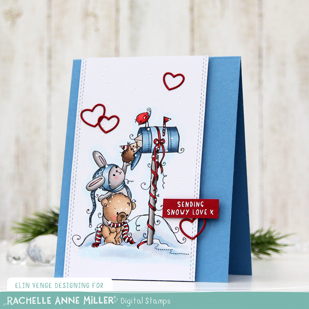 'Letter to Santa' Christmas Digital Stamp
